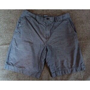 Shorts Size 36 Mens Tommy Hilifiger Blue Flat Front Casual Dress